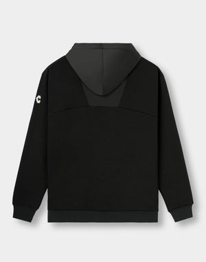 CRONOS BLACK SHIFT HOODIE【BLACK】