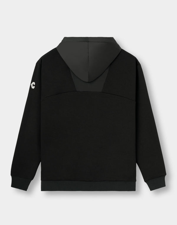CRONOS BLACK SHIFT HOODIE【BLACK】