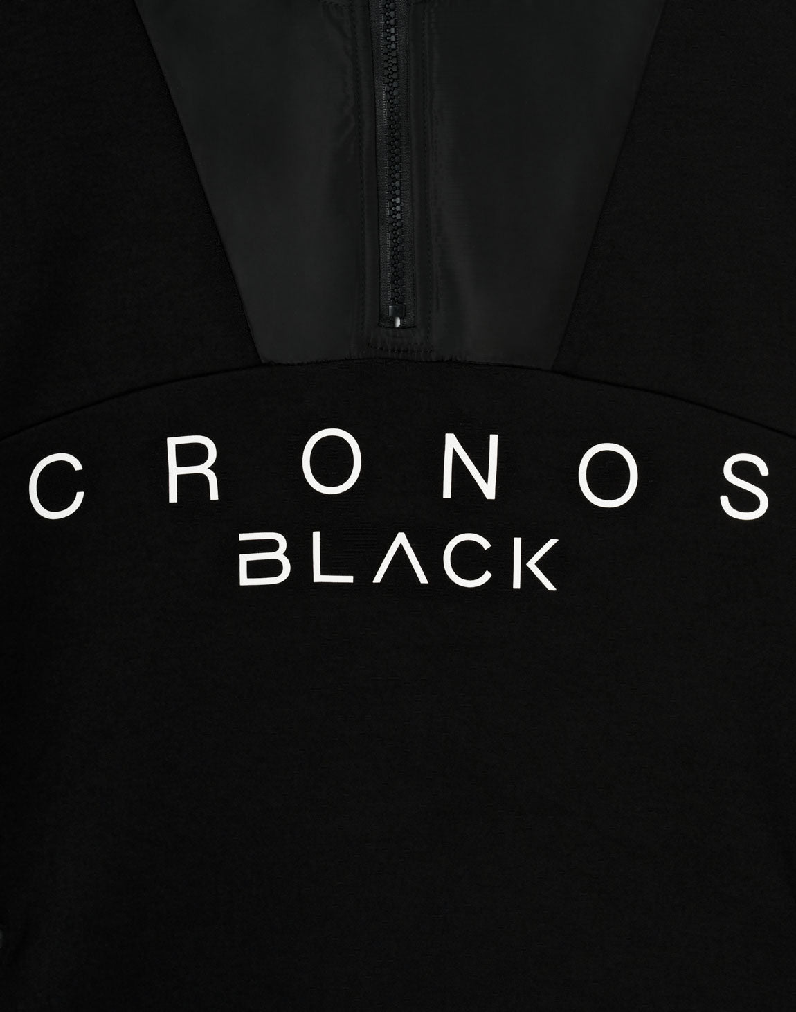 CRONOS BLACK SHIFT HOODIE【BLACK】