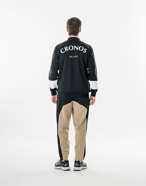 CRONOS BLACK TENSION MOCK SWEAT【BLACK】