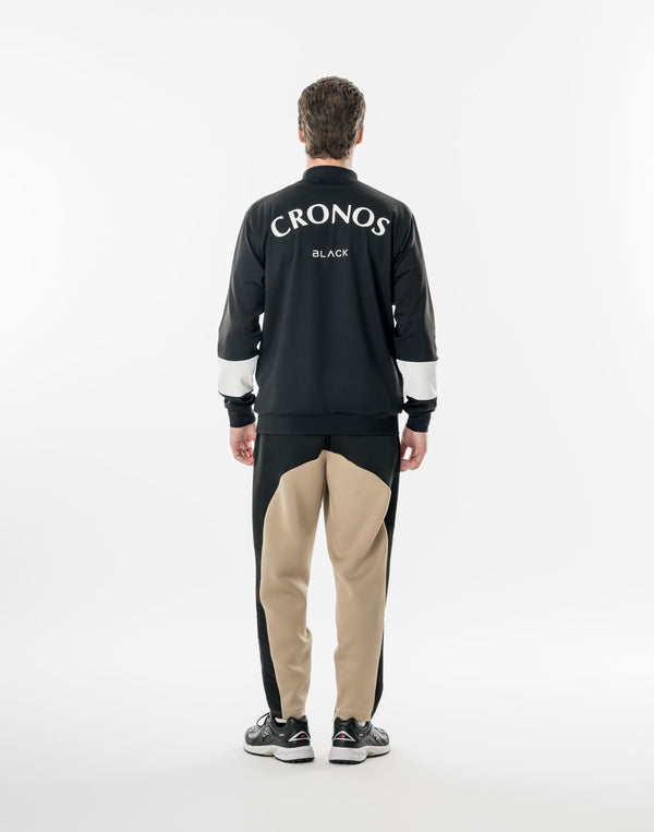 CRONOS BLACK TENSION MOCK SWEAT【BLACK】