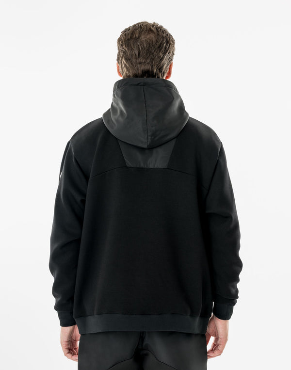 CRONOS BLACK SHIFT HOODIE【BLACK】