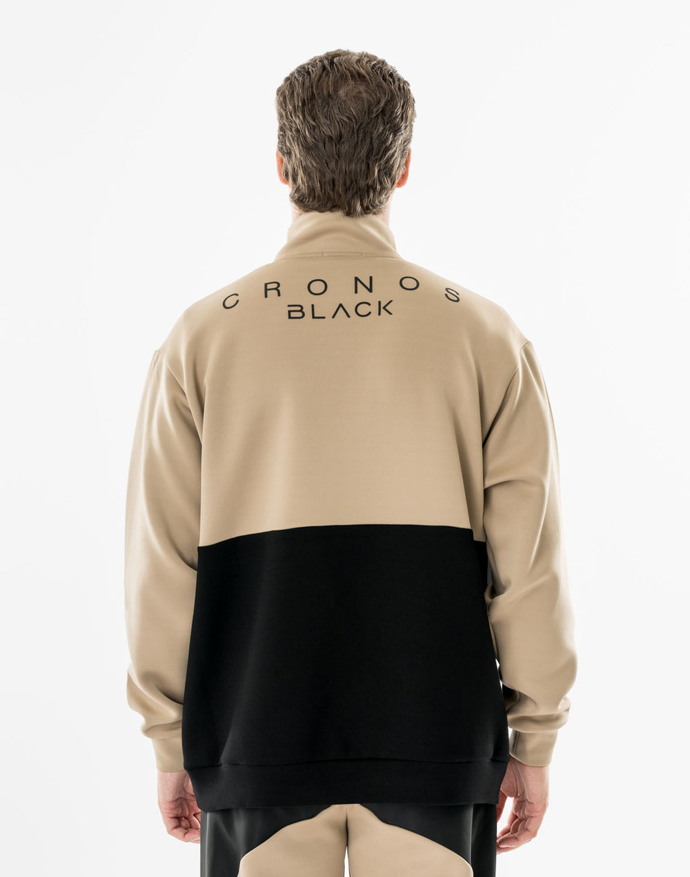 CRONOS BLACK SHIFT BLOUSON【BEIGE】