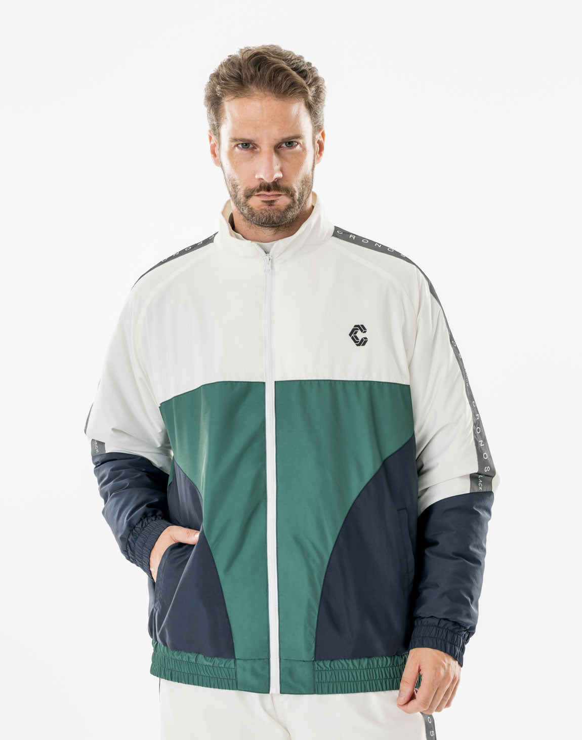 CRONOS BLACK VENTO BLOUSON【WHITE】