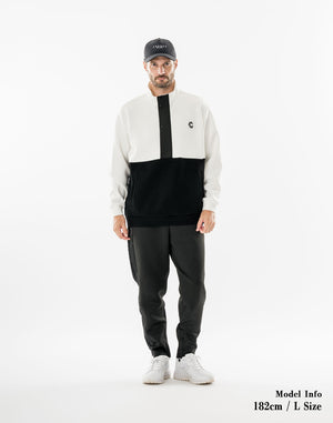 CRONOS BLACK SHIFT BLOUSON【M.WHITE】