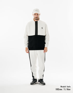 CRONOS BLACK SHIFT BLOUSON【M.WHITE】