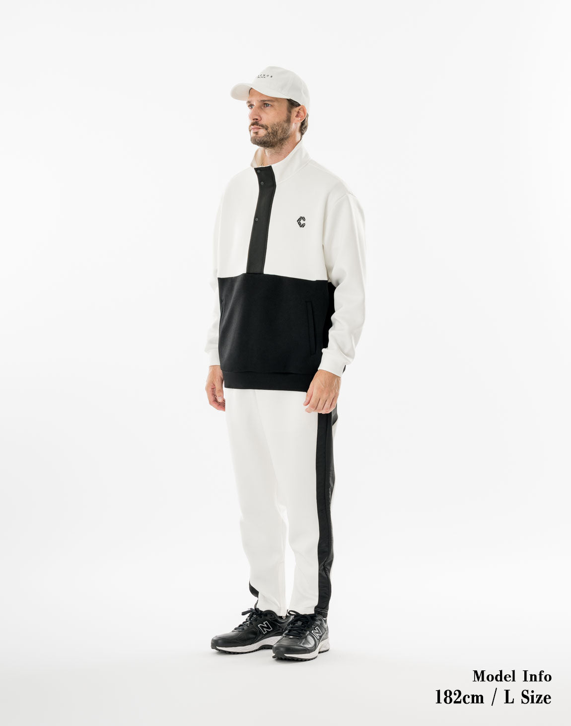 CRONOS BLACK SHIFT Pants【M.WHITE】