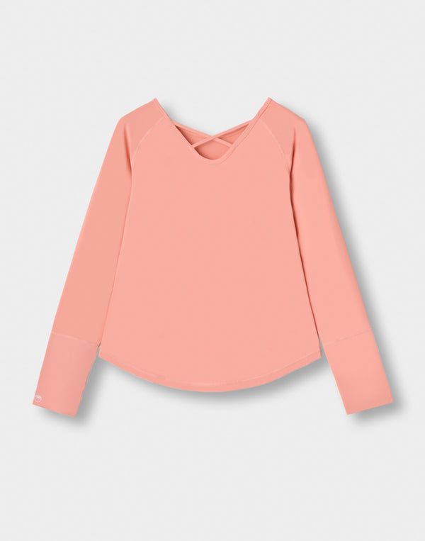 CRONOS WOMEN × KASANE Poise Long Sleeve【PINK】