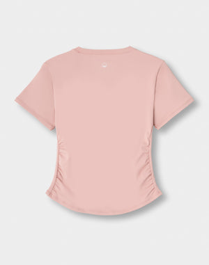 CRONOS WOMEN × KASANE Sculpt Line T-SHIRT 【PINK】