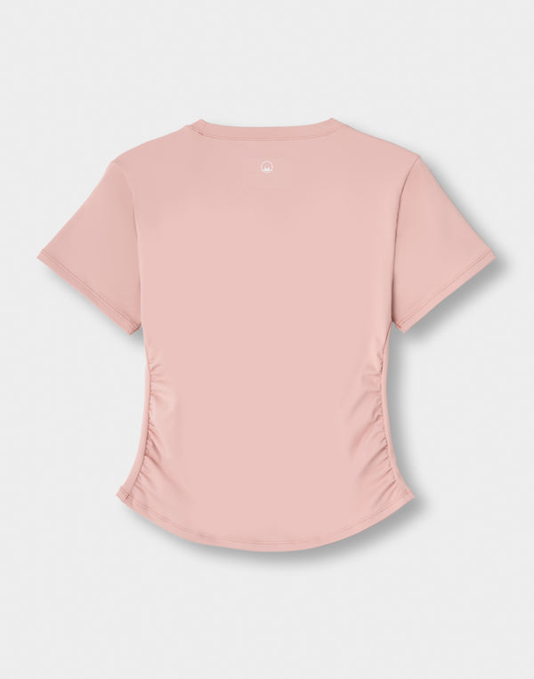 CRONOS WOMEN × KASANE Sculpt Line T-SHIRT 【PINK】