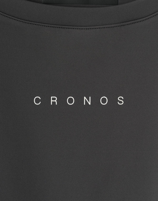CRONOS WOMEN × KASANE Sculpt Line T-SHIRT 【GRAY】