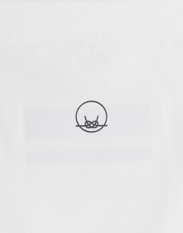 CRONOS WOMEN × KASANE Sculpt Line T-SHIRT 【WHITE】