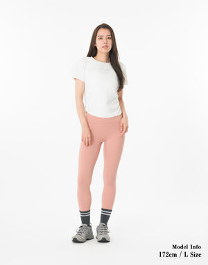 CRONOS WOMEN × KASANE Sculpt Line T-SHIRT 【WHITE】