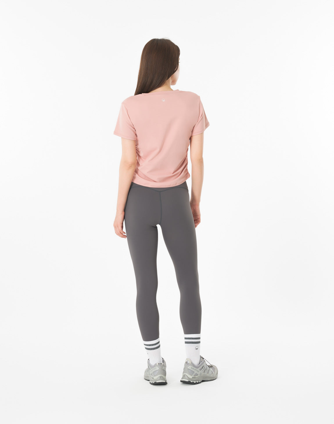 CRONOS WOMEN × KASANE Sculpt Line T-SHIRT 【PINK】