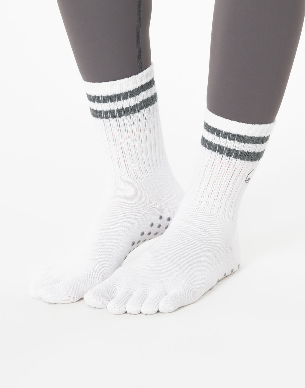 CRONOS WOMEN × KASANE Flow Grip Socks【WHITE】