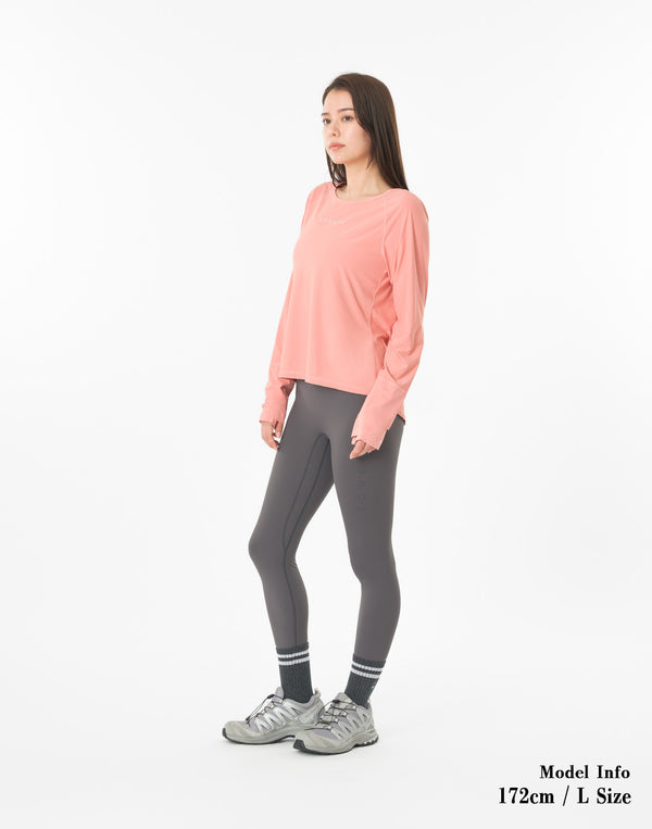 CRONOS WOMEN × KASANE Poise Long Sleeve【PINK】