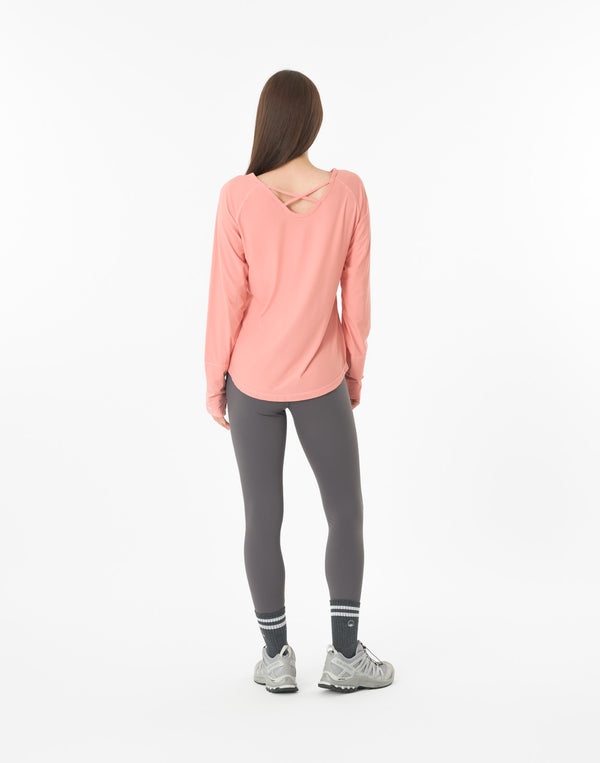 CRONOS WOMEN × KASANE Poise Long Sleeve【PINK】