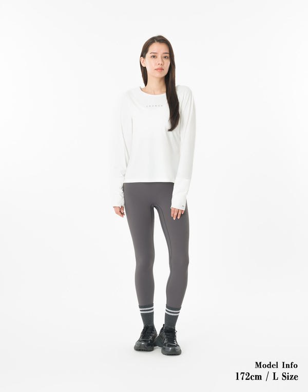 CRONOS WOMEN × KASANE Poise Long Sleeve【WHITE】