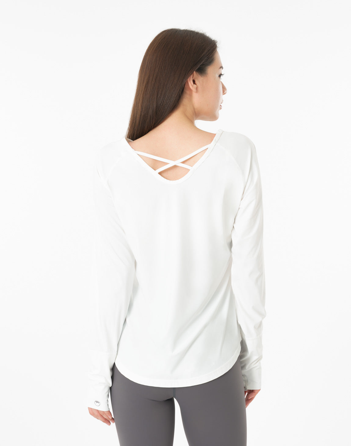 CRONOS WOMEN × KASANE Poise Long Sleeve【WHITE】
