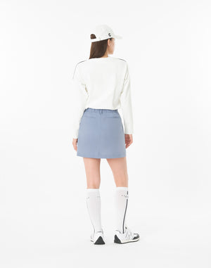 CRONOS BLACK WOMAN WEATHER SHIELD skirt [BLUE]