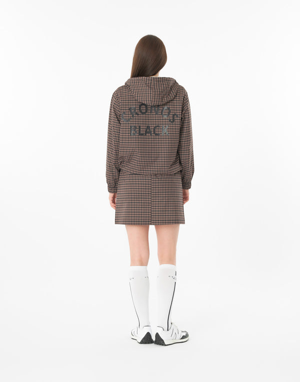 CRONOS BLACK WOMAN WEATHER SHIELD skirt [BROWN]