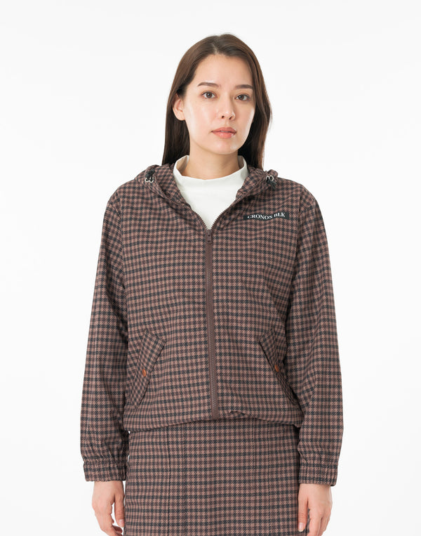 CRONOS BLACK WOMAN WEATHER SHIELD BLOUSON [BROWN]