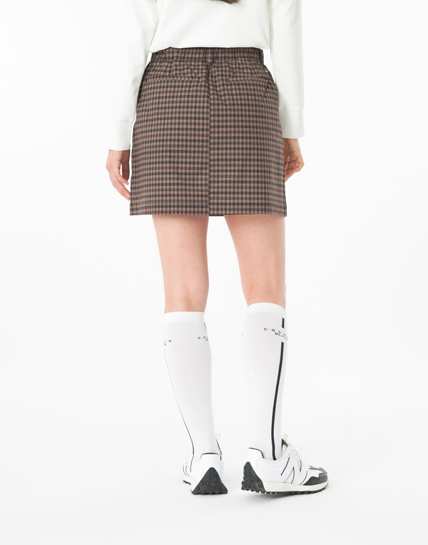 CRONOS BLACK WOMAN WEATHER SHIELD skirt [BROWN]