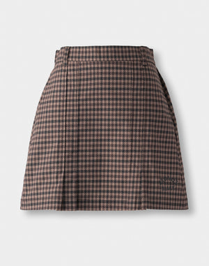 CRONOS BLACK WOMAN WEATHER SHIELD skirt [BROWN]
