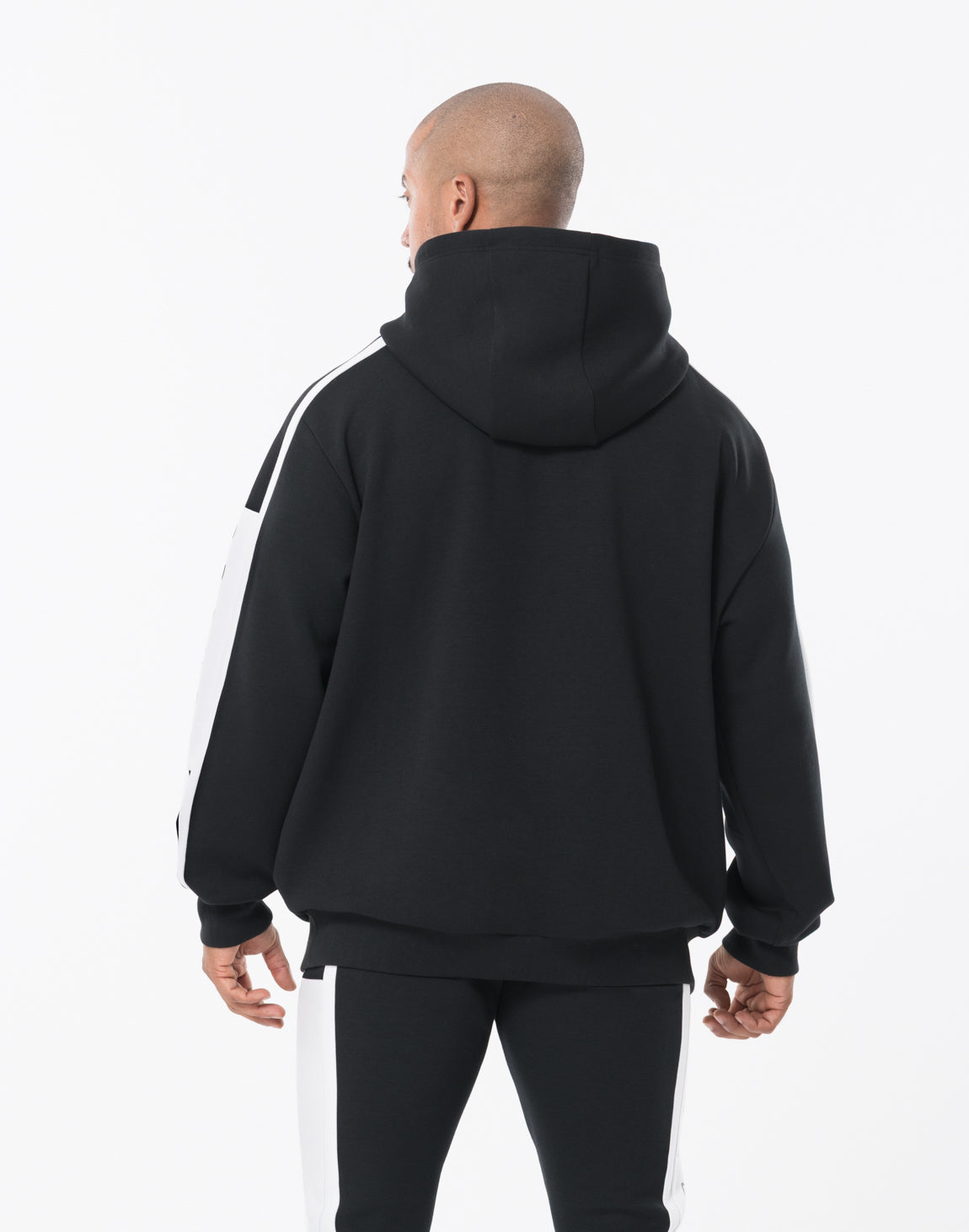 CRONOS LITE VOLUME HOODIE【BLACK×WHITE】