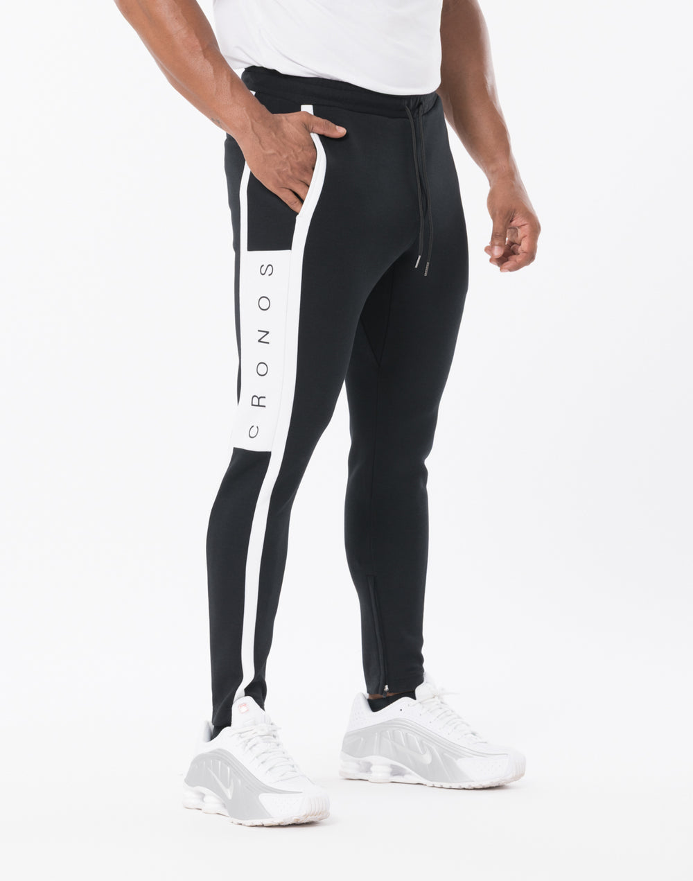 CRONOS LITE VOLUME Long Pants [BLACK×WHITE]