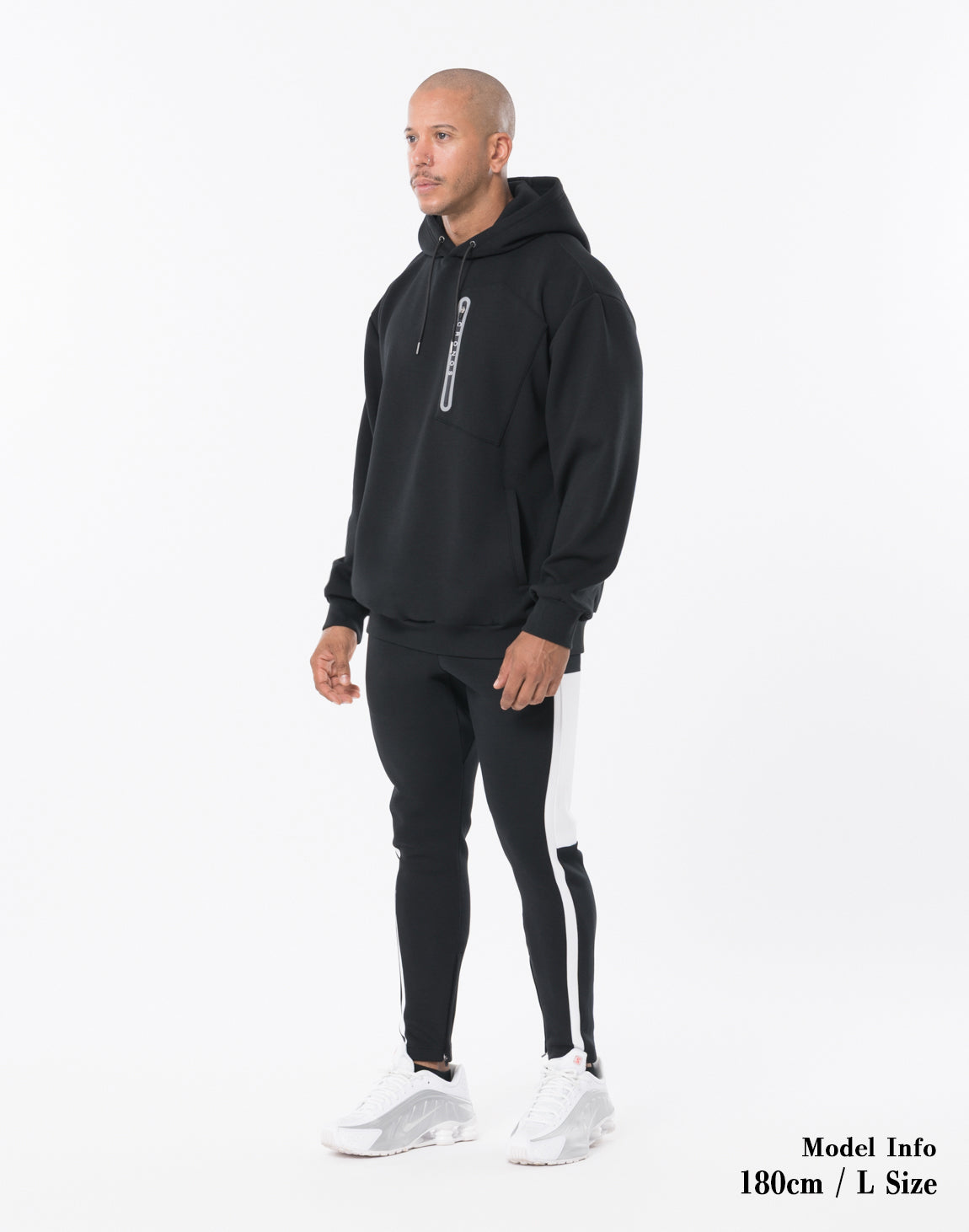 CRONOS BALANCE TOUCH HOODIE【BLACK】