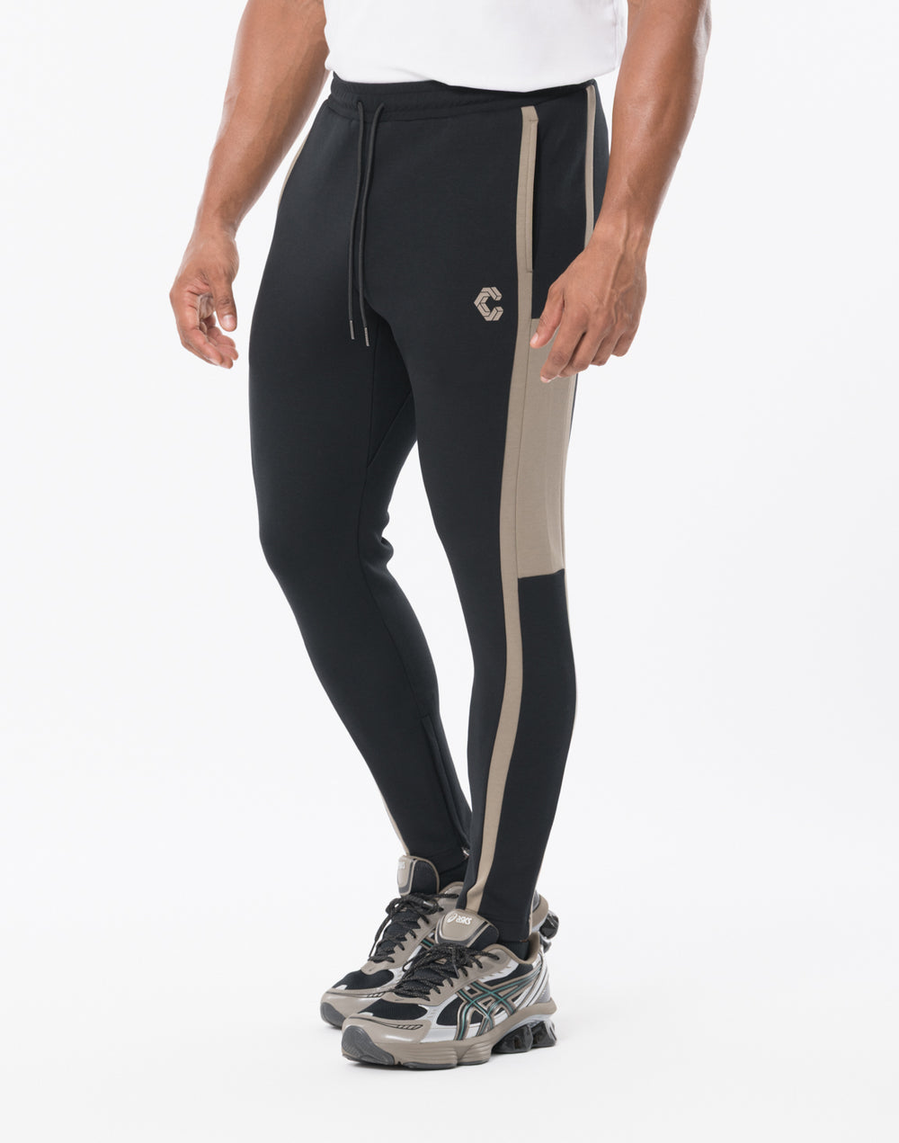 CRONOS LITE VOLUME Long Pants [BLACK×TAUPE]