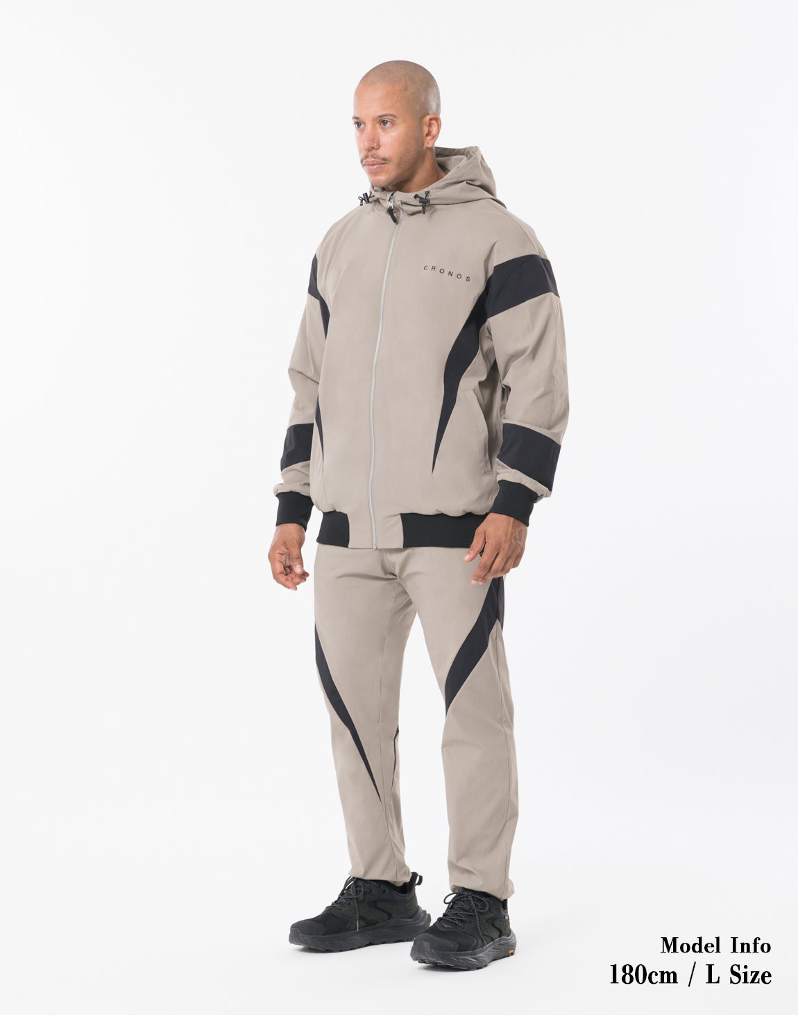 CRONOS ロングスリーブトレーニングウェア CRONOS ACTIVE Long Pants【TAUPE】
