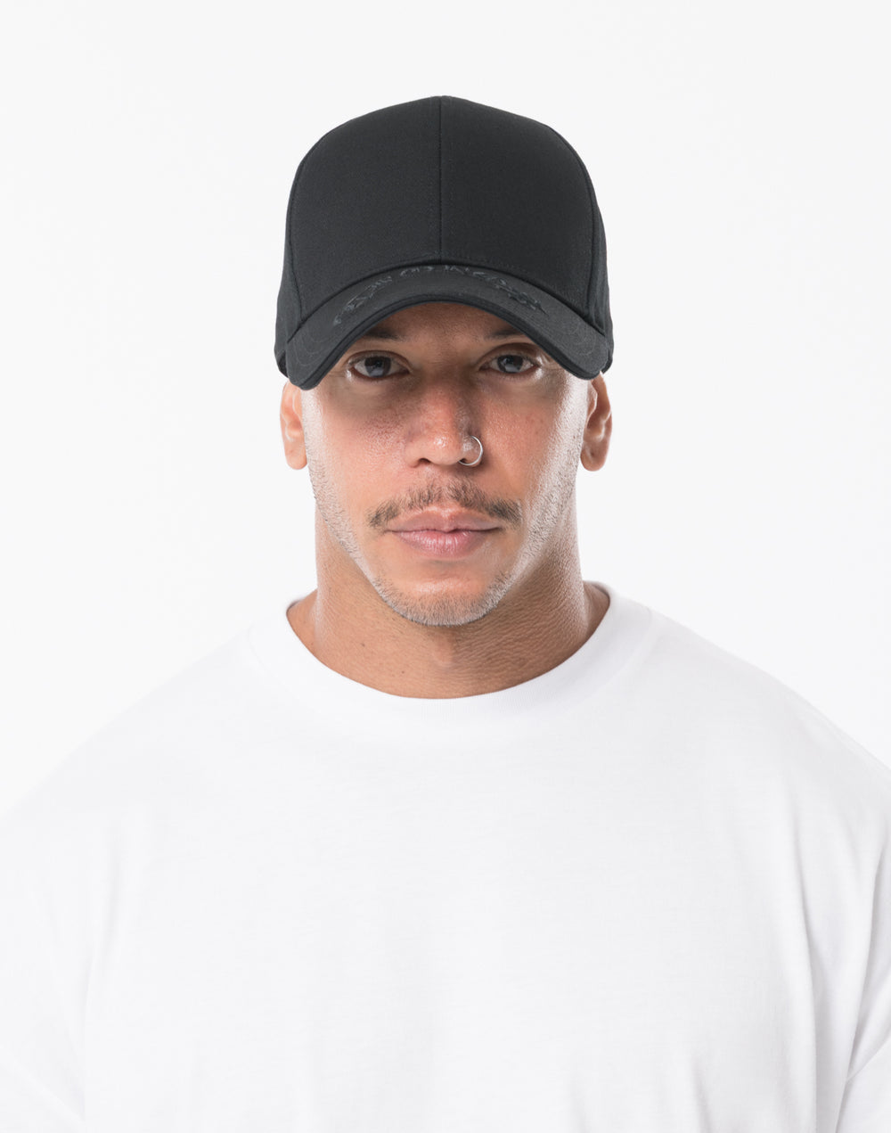 CRONOS BLACKLETTER  CAP【BLACK】