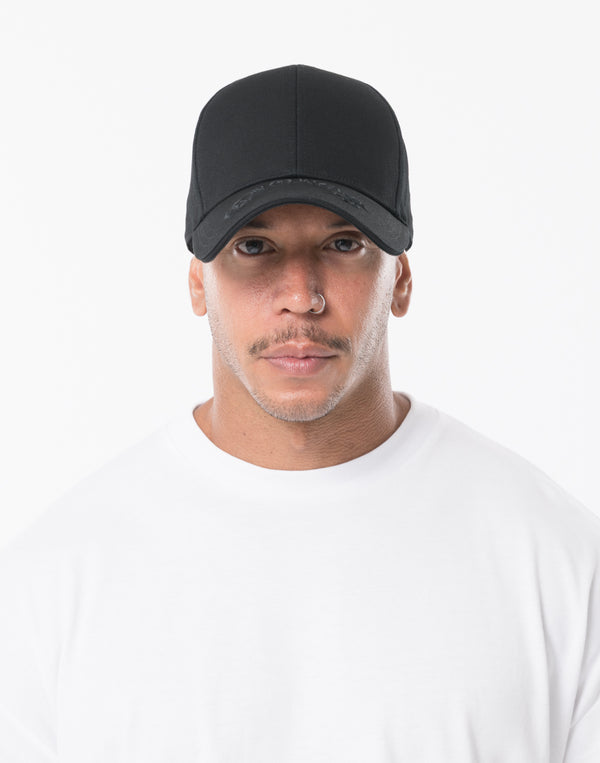 CRONOS BLACKLETTER  CAP【BLACK】