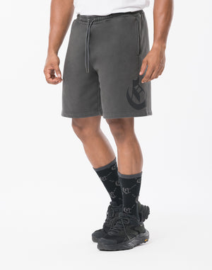 CRONOS BLACKLETTER Shorts【V BLACK×BLACK】