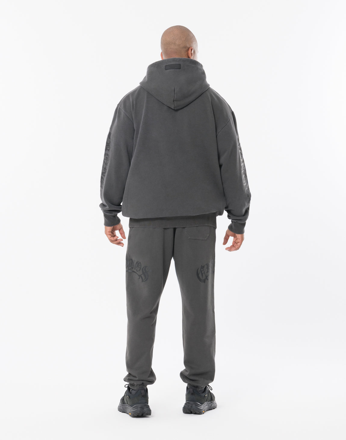 CRONOS BLK LETTER HOODIE BEG M 新品未開封 CRONOS PATCHWORK HOODIE【BLACK】