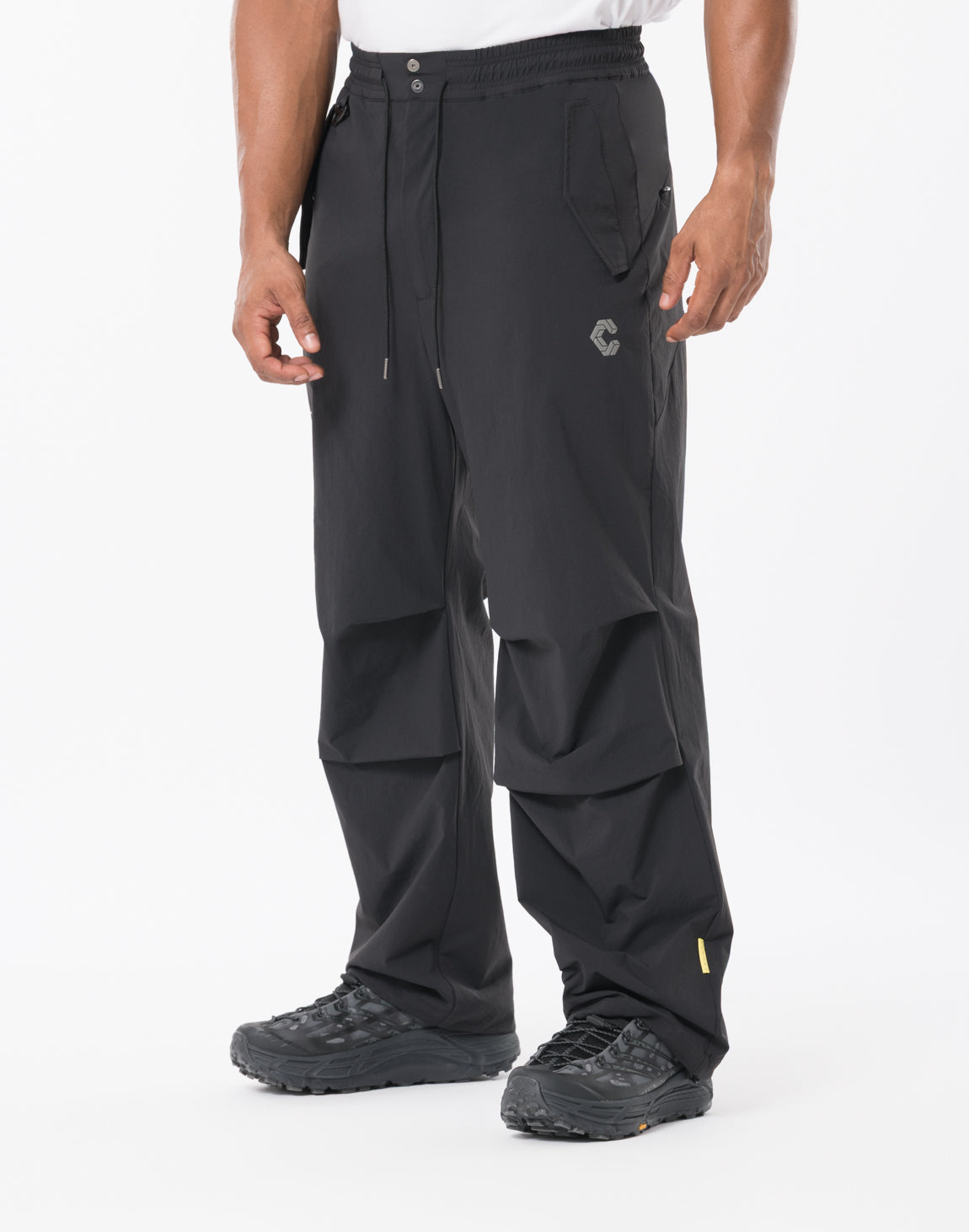 CRONOS FLEX 2WAY WIDE PANTS【BLACK】