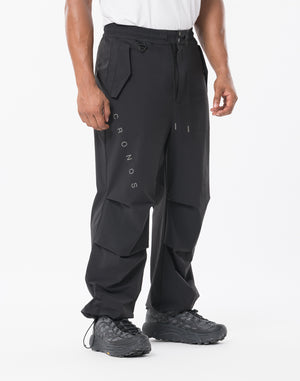 CRONOS FLEX 2WAY WIDE PANTS【BLACK】