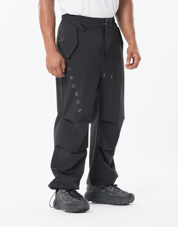 CRONOS FLEX 2WAY WIDE PANTS【BLACK】