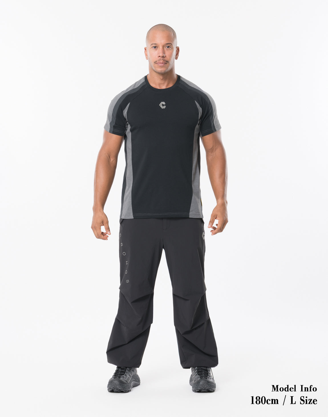 CRONOS FLEX 2WAY WIDE PANTS【BLACK】