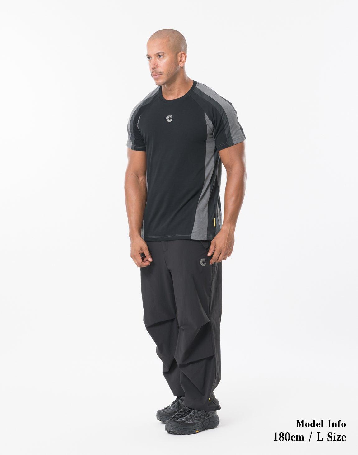 CRONOS トレーニングパンツ ブラック　Mサイズ CRONOS MOVE FIT SKINNY Pants【BLACK】