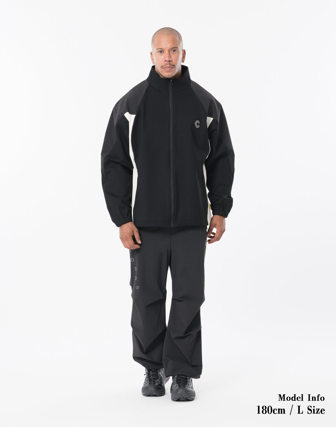 CRONOS WIDE FLEX ZIP STAND BLOUSON【BLACK】