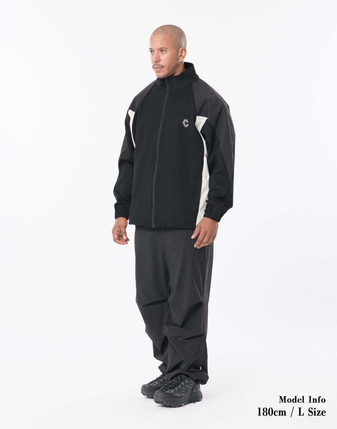 CRONOS WIDE FLEX ZIP STAND BLOUSON【BLACK】