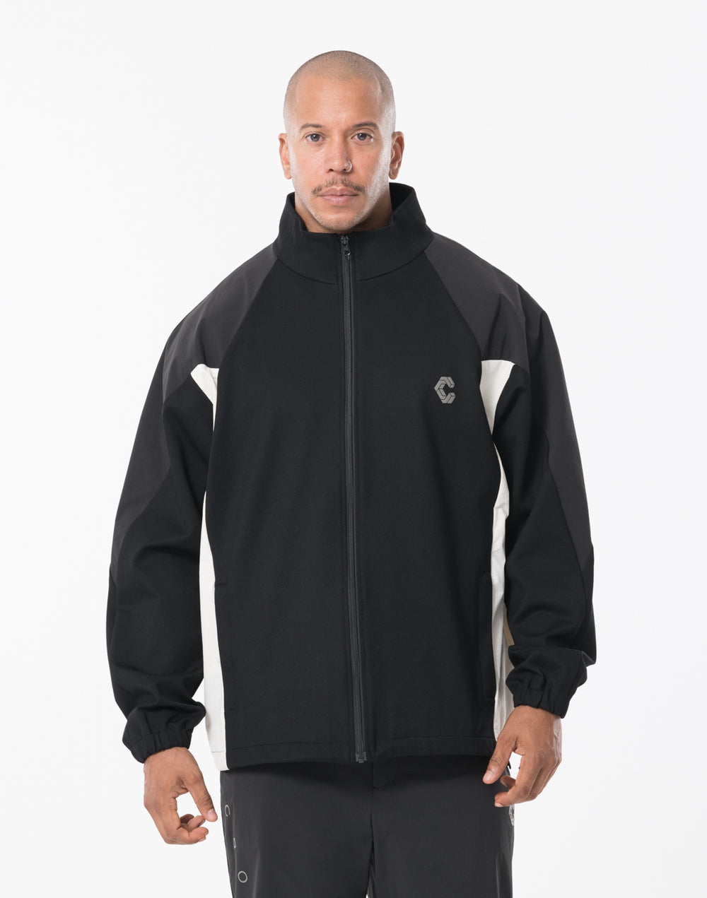 CRONOS  WIDE FLEX ZIP STAND BLOUSON【BLACK】