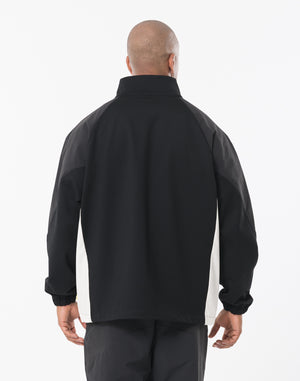 CRONOS  WIDE FLEX ZIP STAND BLOUSON【BLACK】