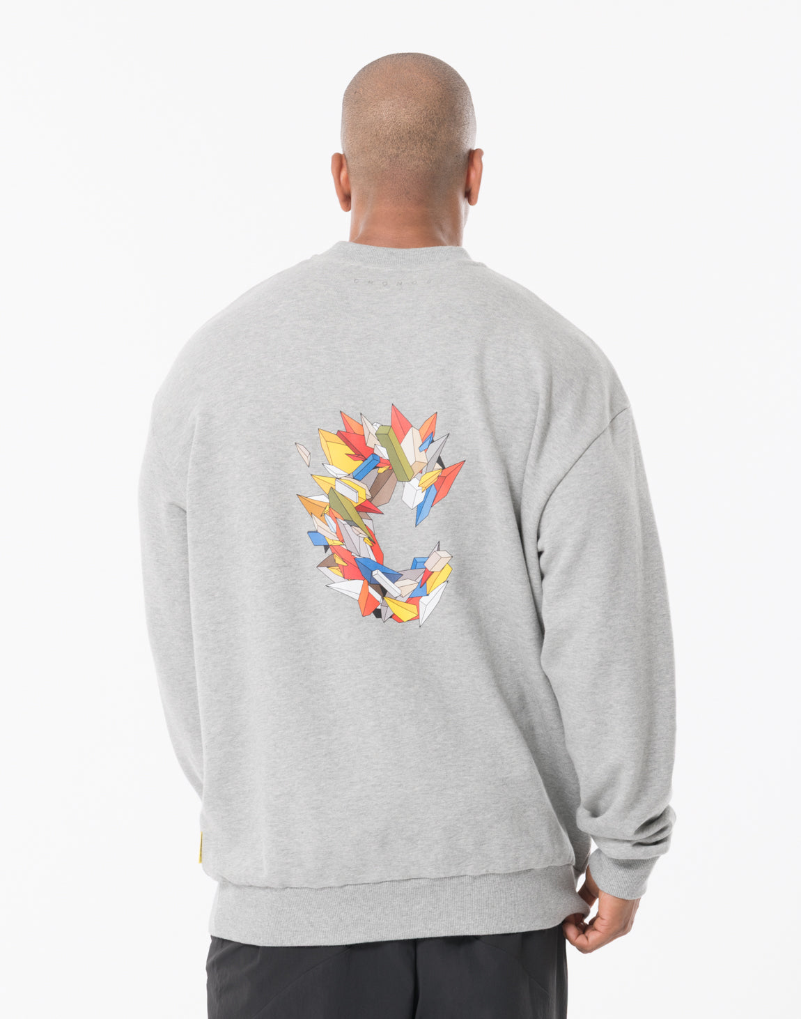 CRONOS メンズ　トレーナー　グレー CRONOS メンズ トレーナー グレー CRONOS メンズ トレーナー