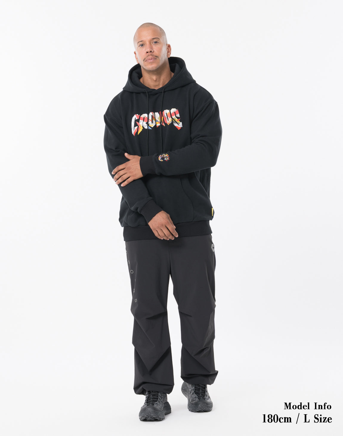 CRONOS × KAREZMAD ARTWORK Hoodie【BLACK】