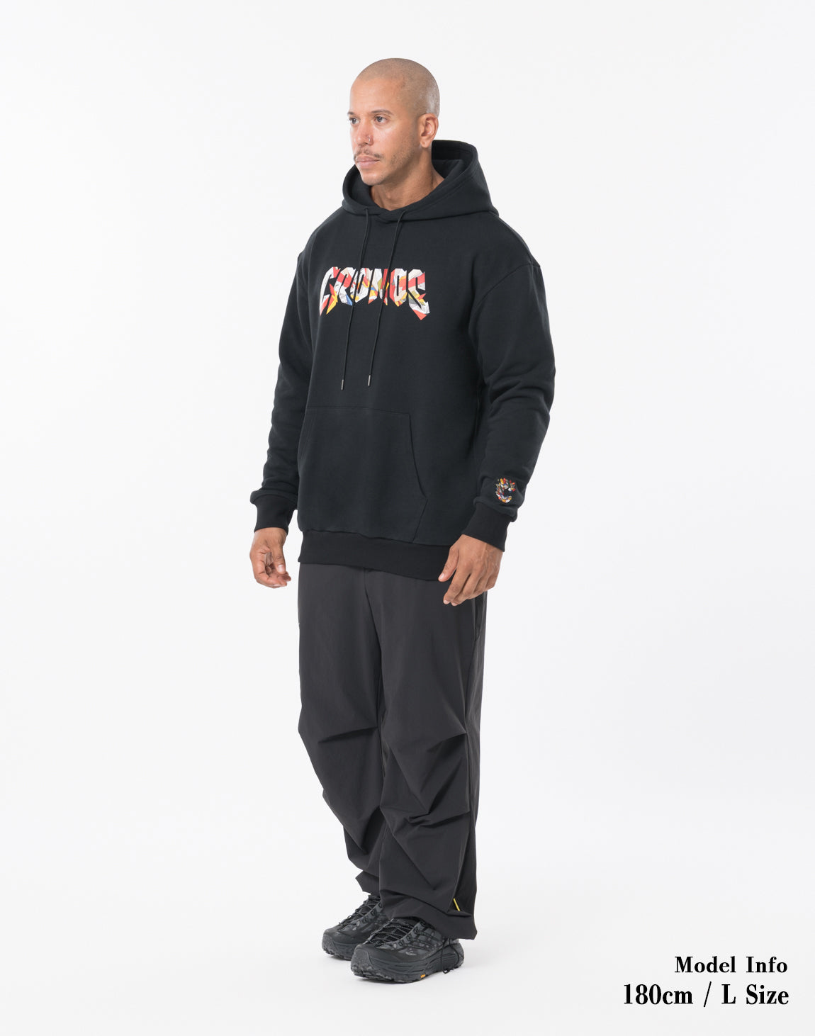CRONOS × KAREZMAD ARTWORK Hoodie【BLACK】