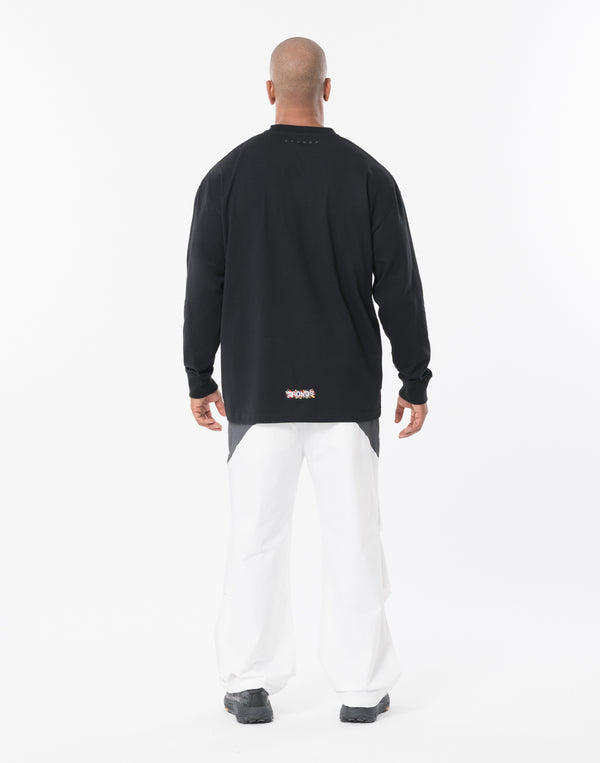 CRONOS × KAREZMAD ARTWORK  L/S TEE【BLACK】